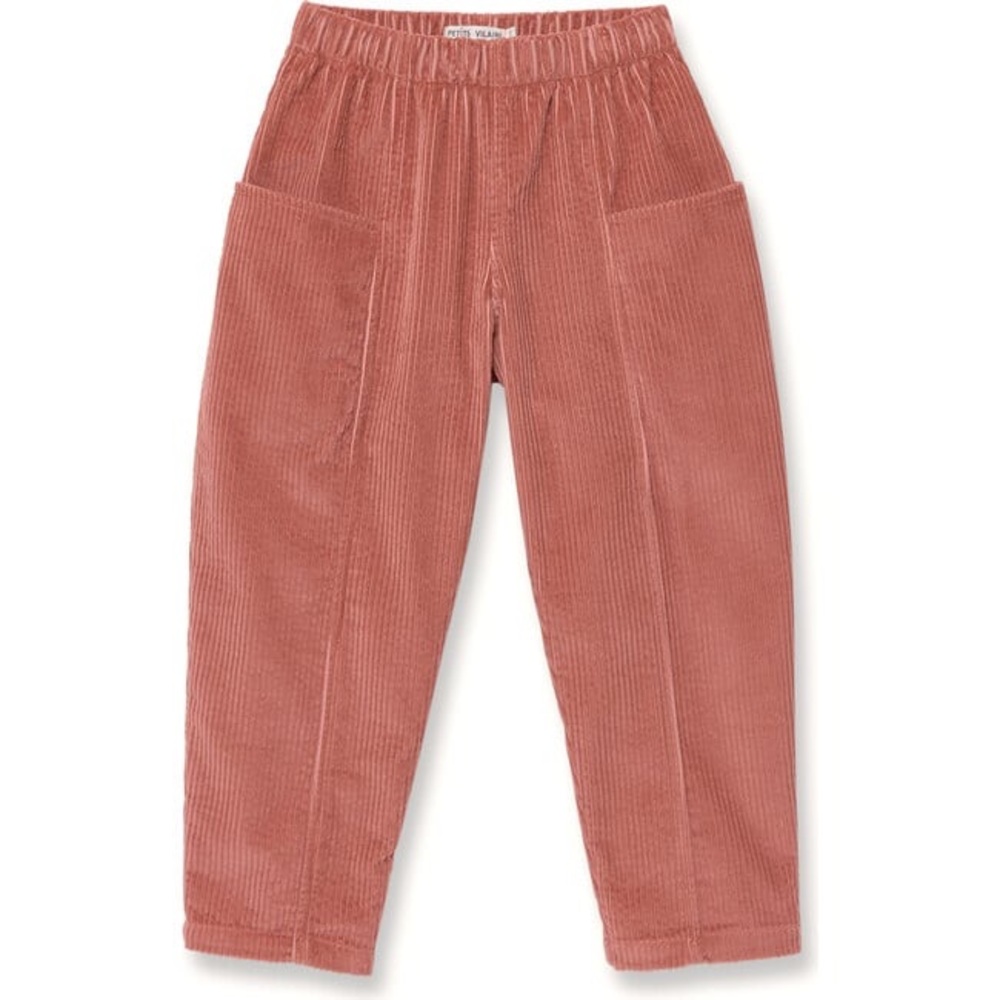 Petits Vilains Corduroy Pants in Pink